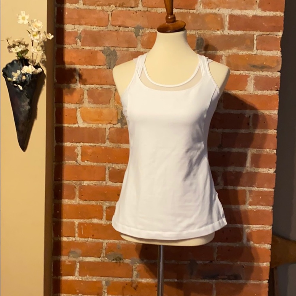 Lululemon size 10 lattice back tank